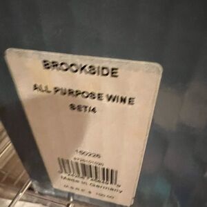 🆕 Marquis by Waterford Brookside Set of 4 Wine Glasses